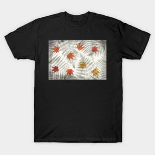 Acer and fern leaf abstract T-Shirt